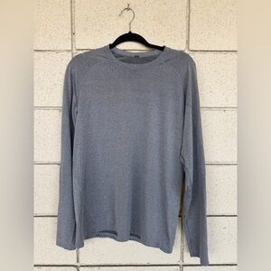 Lululemon Men’s Gray Metal Vent Tech Long Sleeve